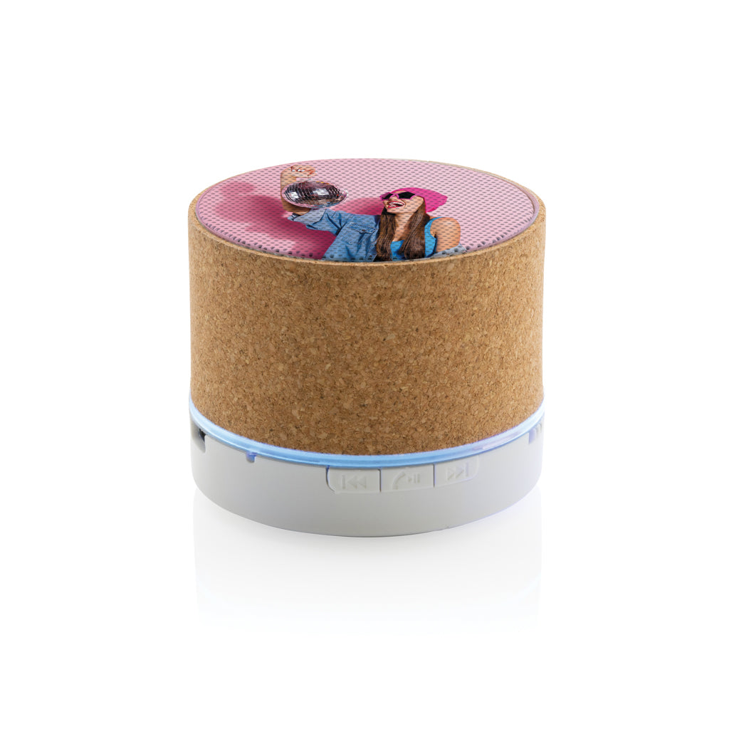 Cork 3W wireless speaker - Brown