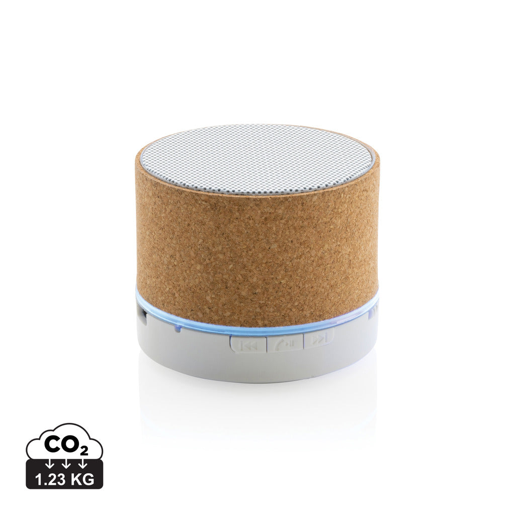 Cork 3W wireless speaker - Brown