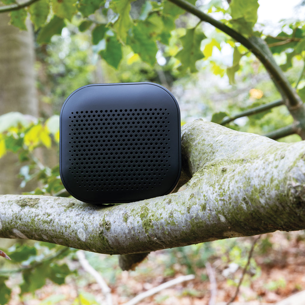 RCS recycled plastic Soundbox 3W speaker - Black