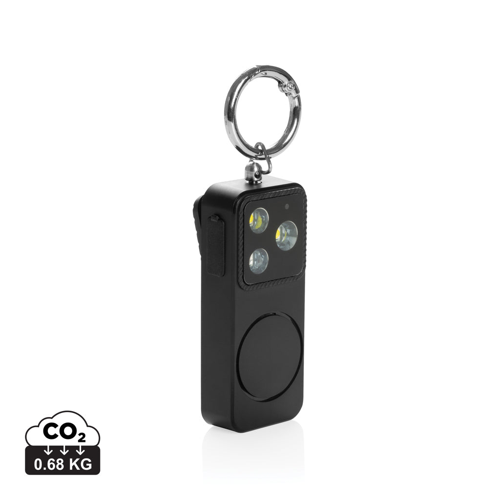 GuardBuddy RCS Personal alarm USB-C re-chargeable - Black