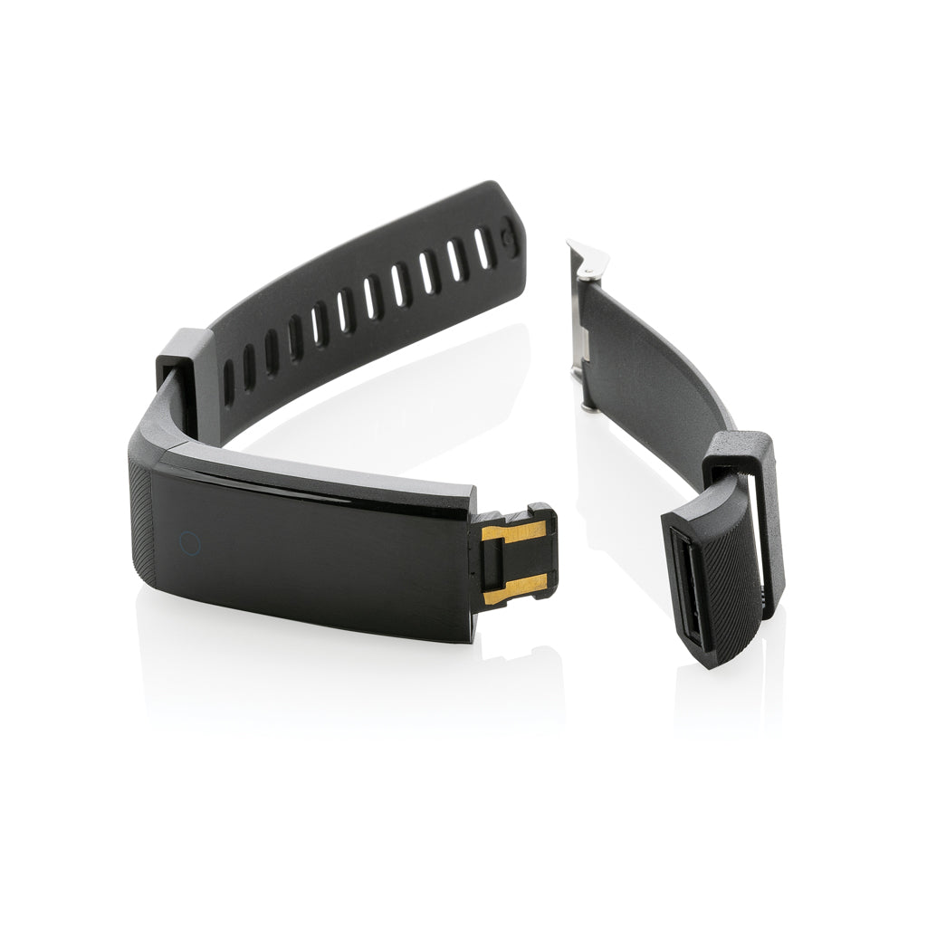 RCS recycled TPU Sense Fit with heart rate monitor - Black