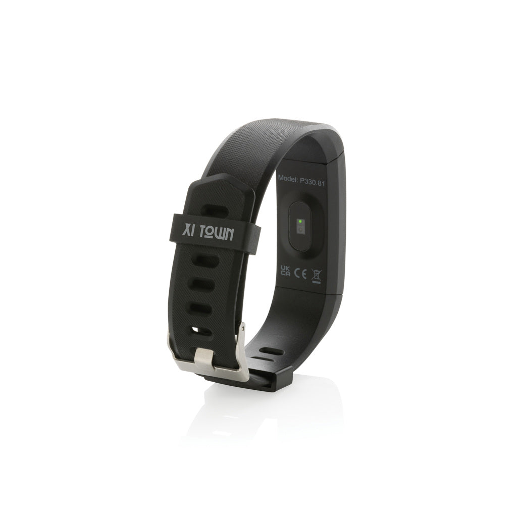 RCS recycled TPU Sense Fit with heart rate monitor - Black