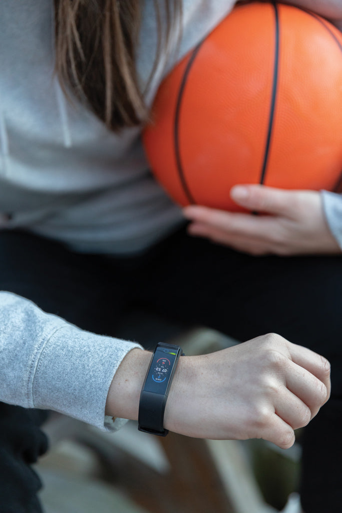 RCS recycled TPU Sense Fit with heart rate monitor - Black