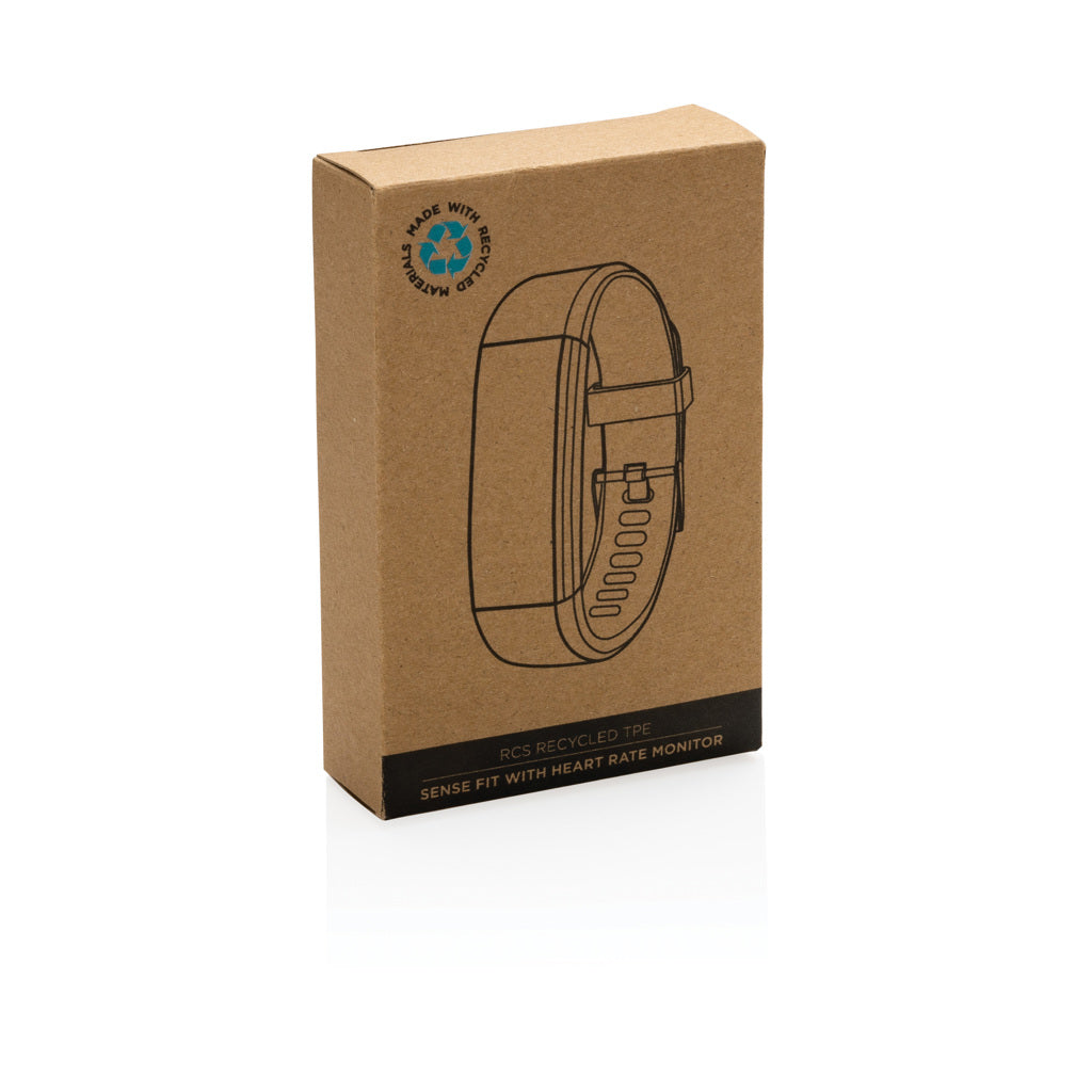 RCS recycled TPU Sense Fit with heart rate monitor - Black