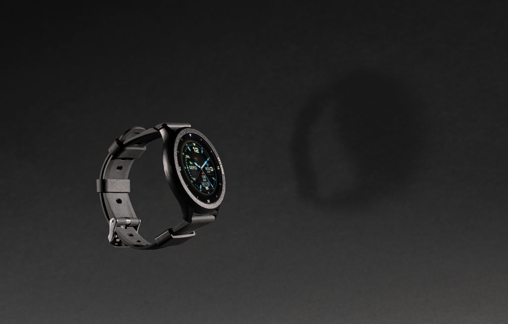 Swiss Peak RCS recycled TPU Watch - Black