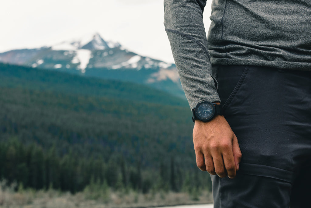 Swiss Peak RCS recycled TPU Watch - Black