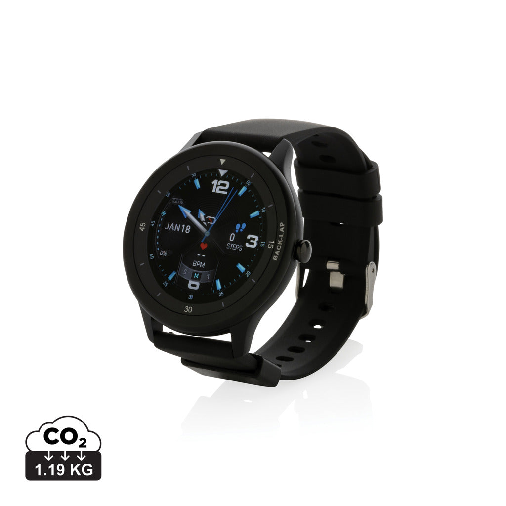 Swiss Peak RCS recycled TPU Watch - Black