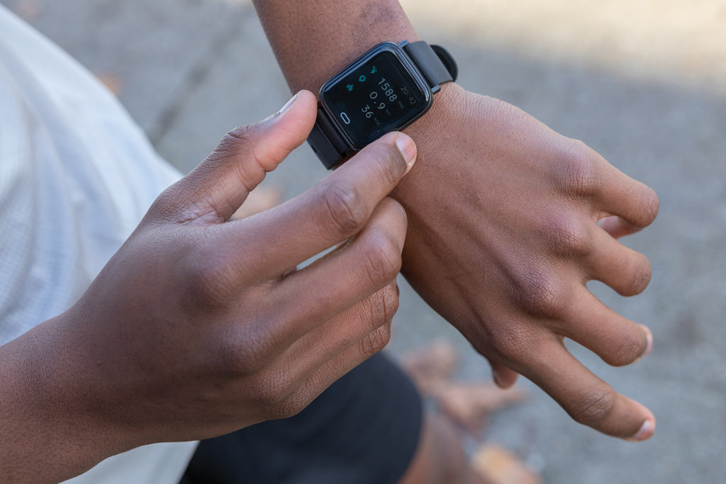 RCS recycled TPU Fit Watch - Black