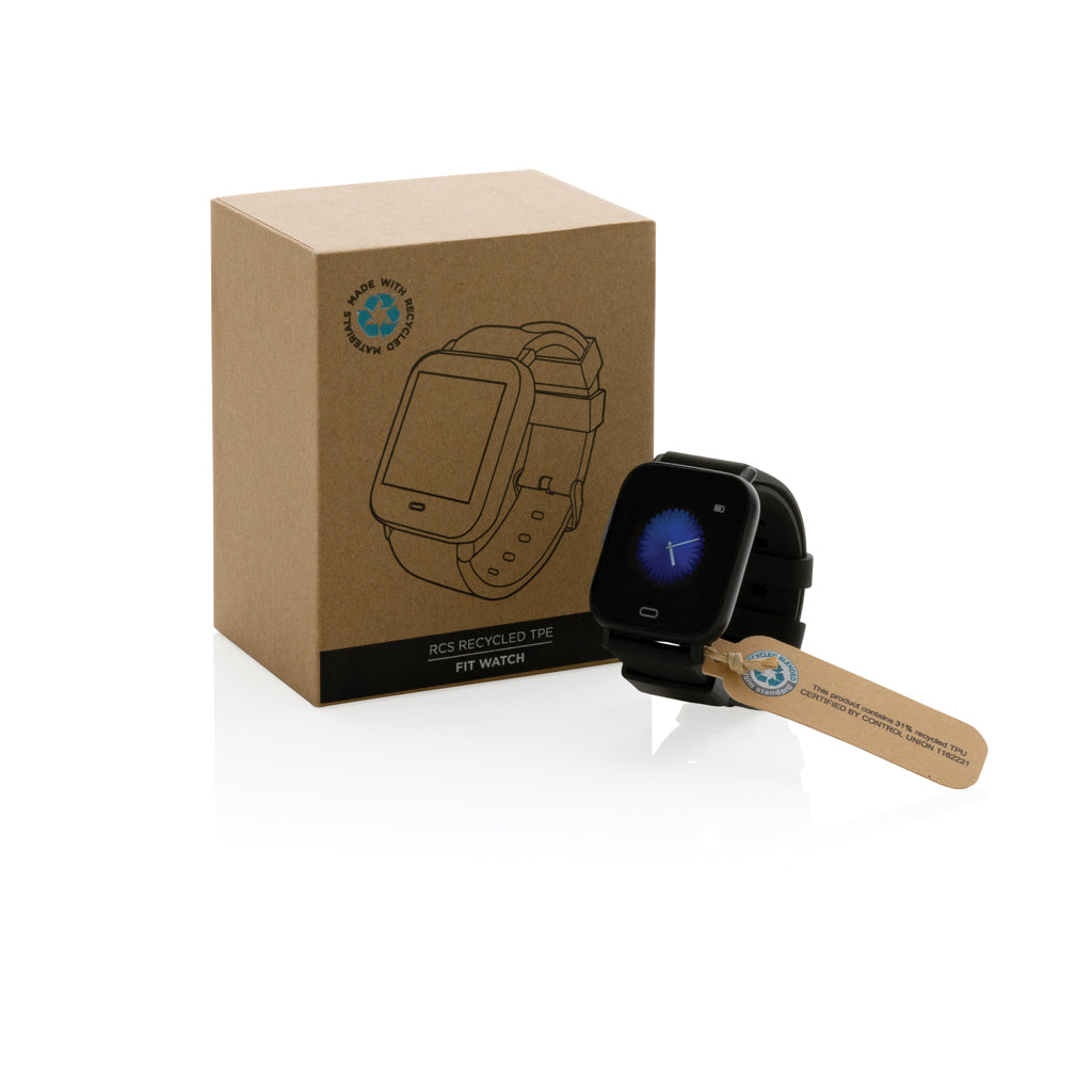 RCS recycled TPU Fit Watch - Black