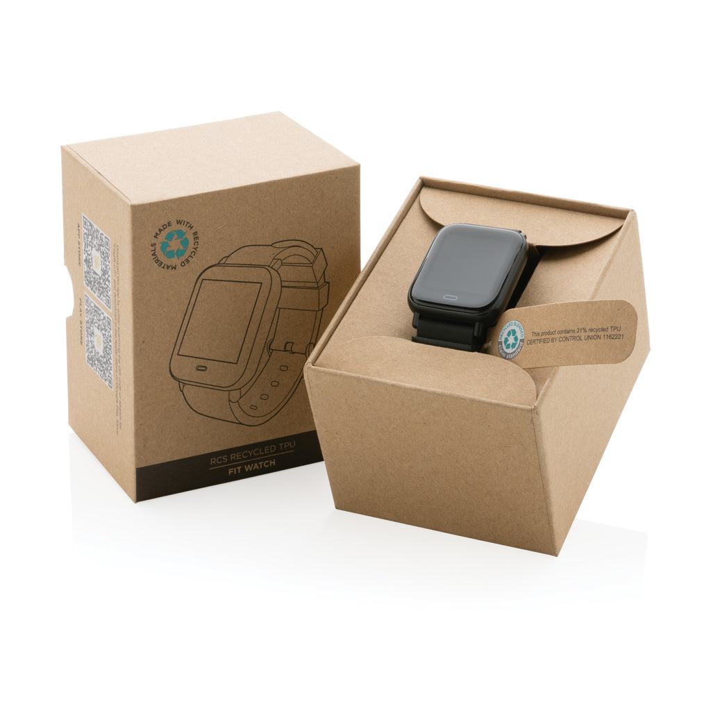 RCS recycled TPU Fit Watch - Black