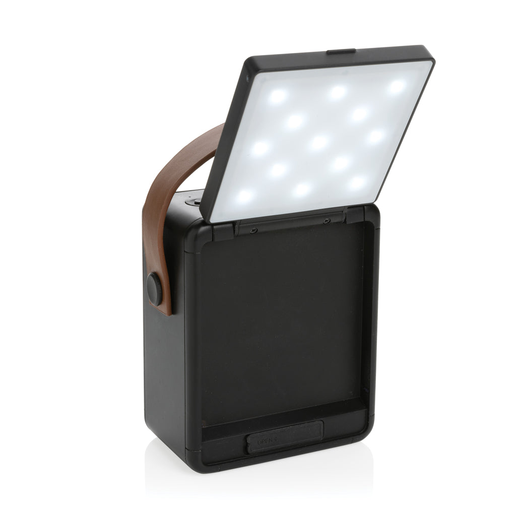 Skywave RCS recycled plastic solar speaker 12W - Black