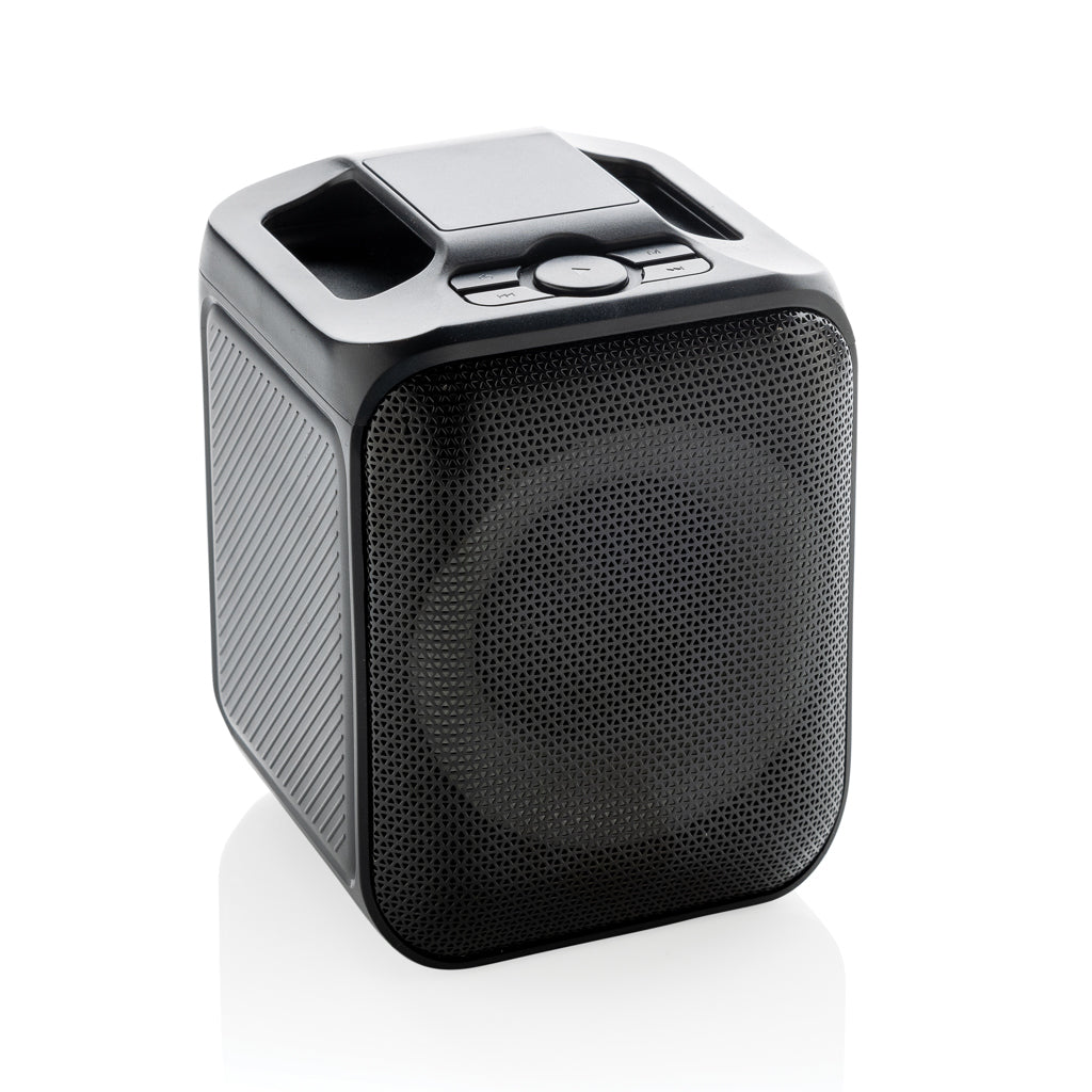 Singvibe RCS recycled plastic karaoke set with double mic - Black