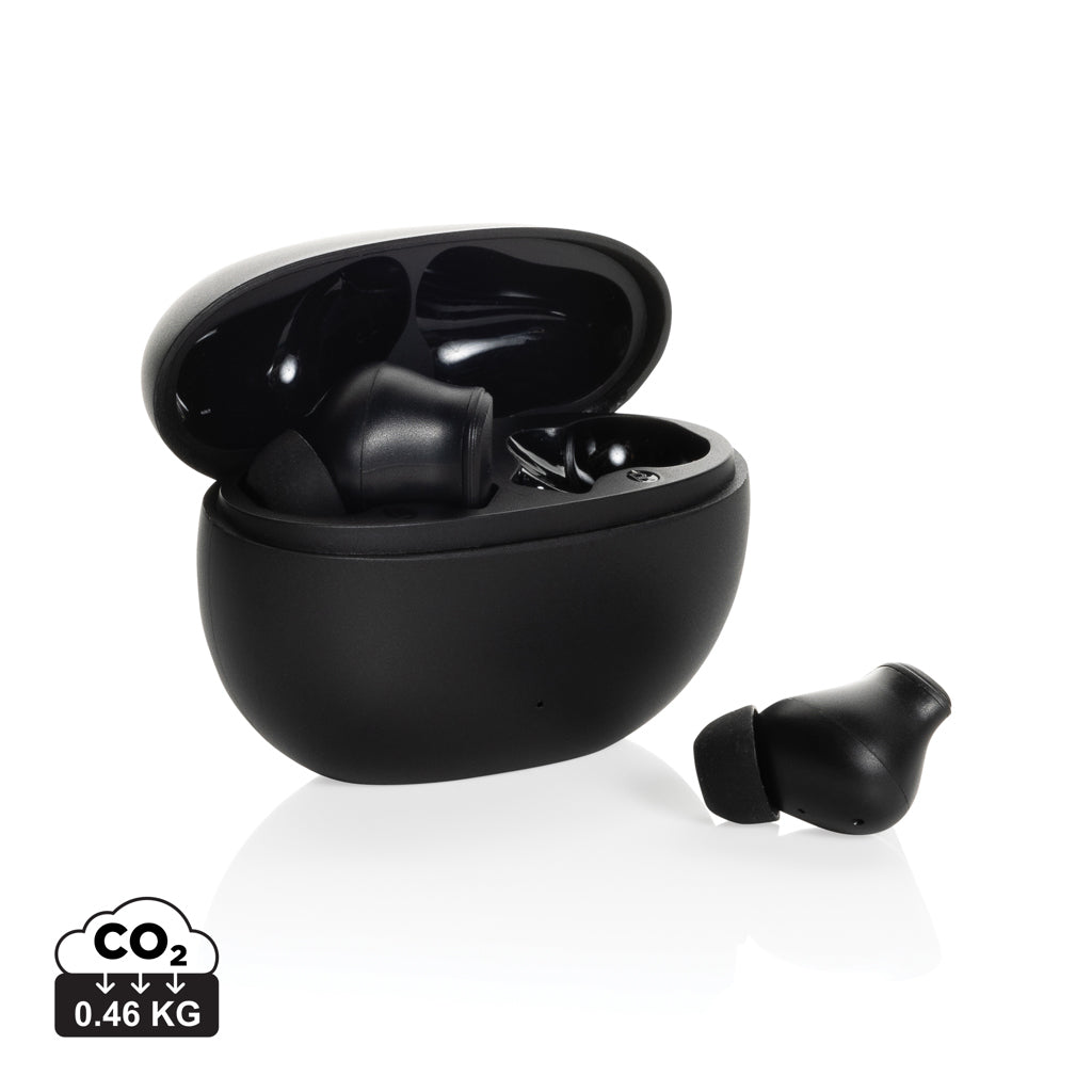 Prolink RCS recycled plastic hybrid ANC/ENC earbud - Black