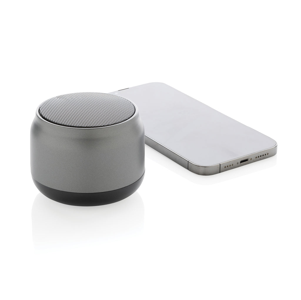 BeatBuddy recycled plastic 3W speaker - Grey