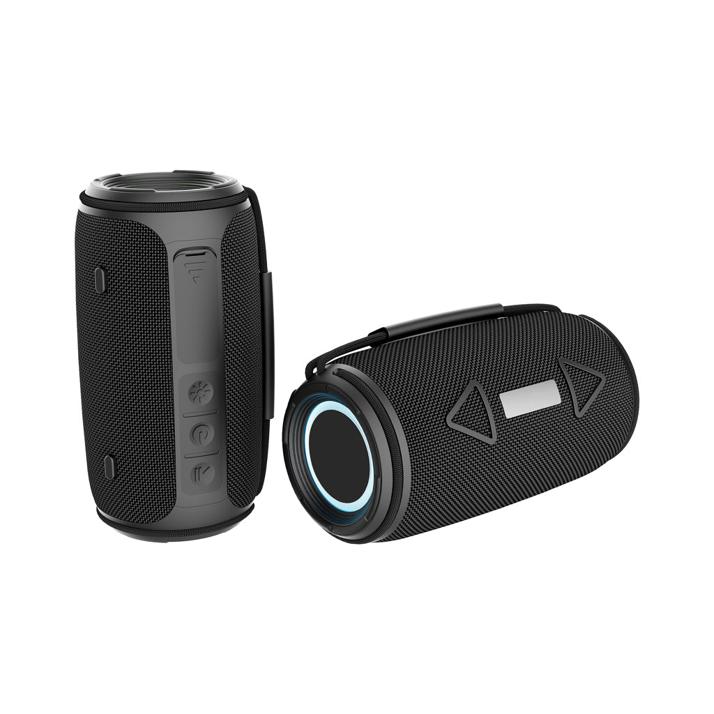 Prisma RCS recycled plastic IPX 4 waterpoof 16W speaker - Black