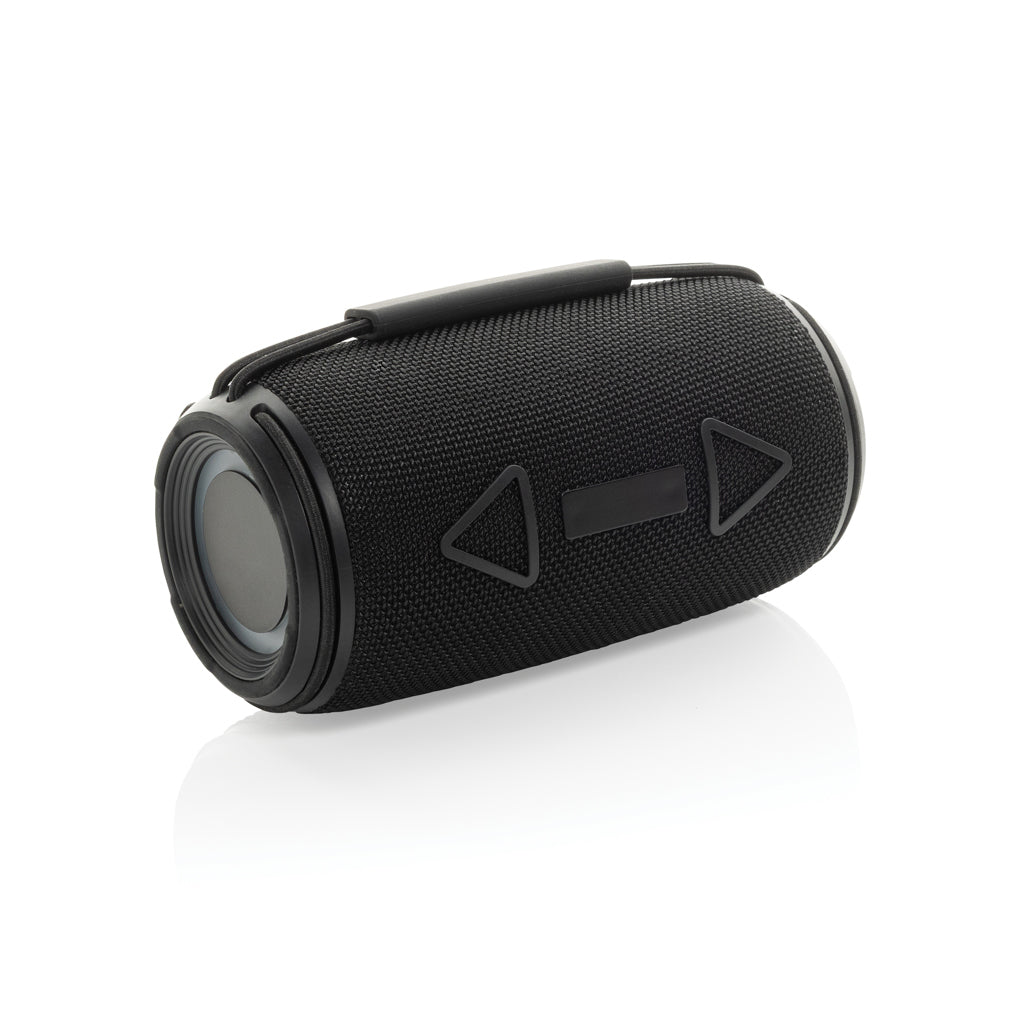 Prisma RCS recycled plastic IPX 4 waterpoof 16W speaker - Black