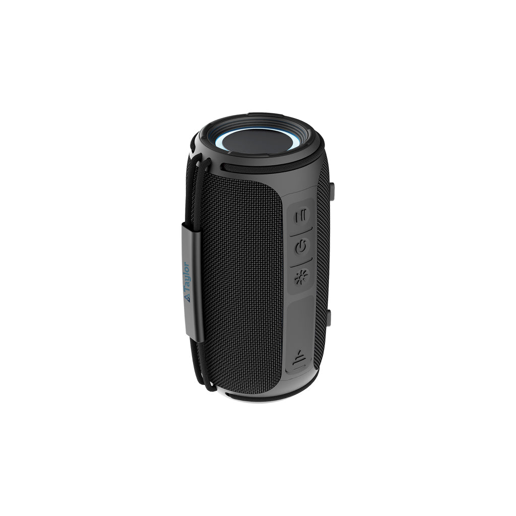 Prisma RCS recycled plastic IPX 4 waterpoof 16W speaker - Black