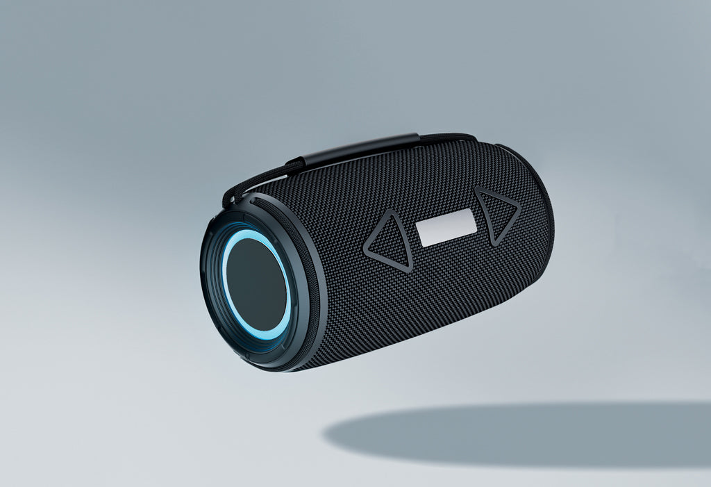 Prisma RCS recycled plastic IPX 4 waterpoof 16W speaker - Black