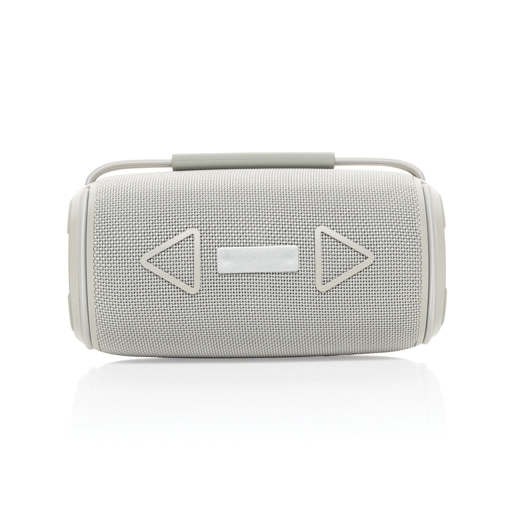 Prisma RCS recycled plastic IPX 4 waterpoof 16W speaker - Grey