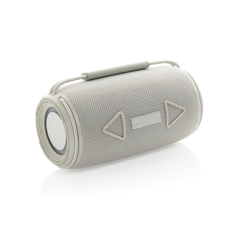 Prisma RCS recycled plastic IPX 4 waterpoof 16W speaker - Grey