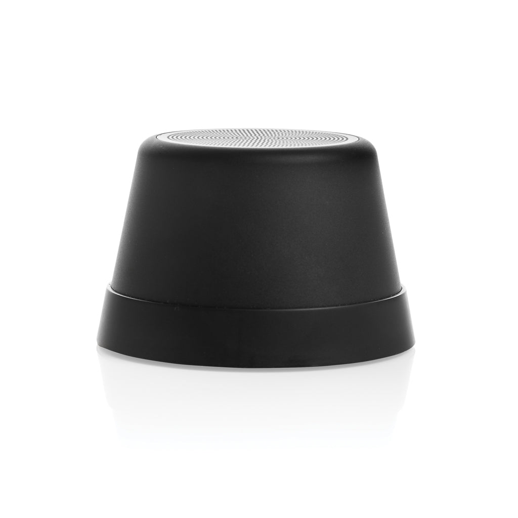 Nivio RCS recycled aluminum magnetic 5W Speaker - Black