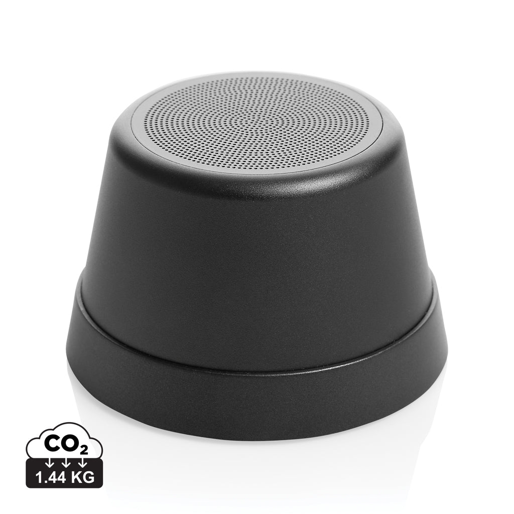 Nivio RCS recycled aluminum magnetic 5W Speaker - Black