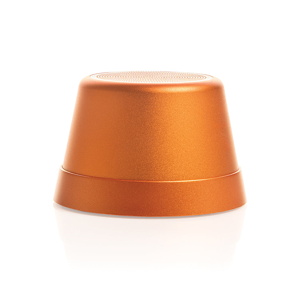 Nivio RCS recycled aluminum magnetic 5W Speaker - Orange
