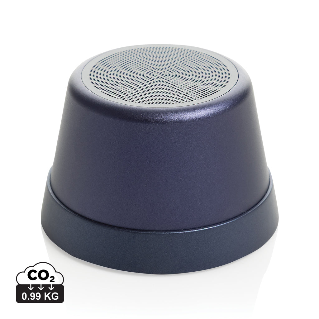 Nivio RCS recycled aluminum magnetic 5W Speaker - Blue