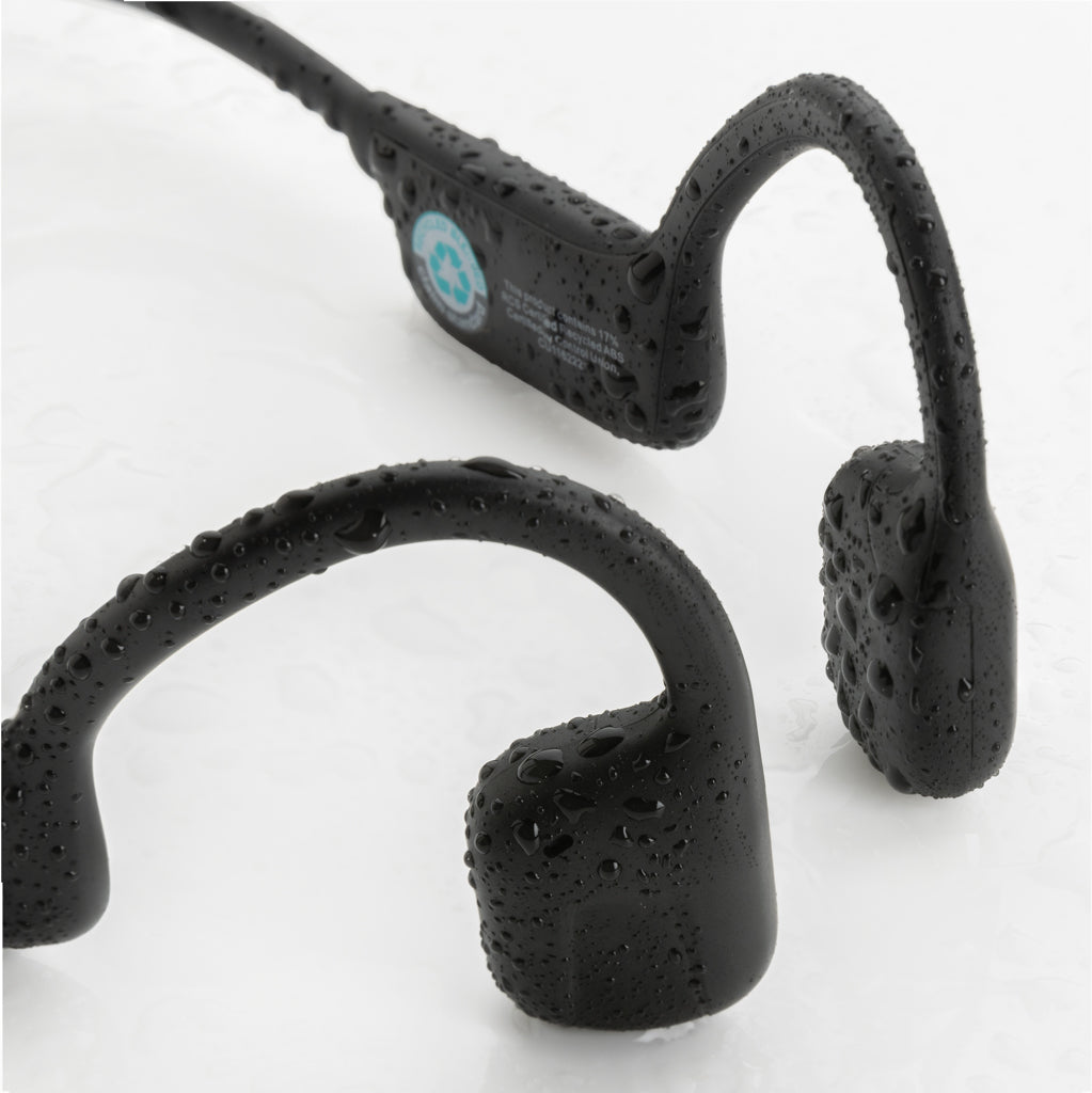 Urban Vitamin Glendale RCS rplastic air conductive headphone - Black