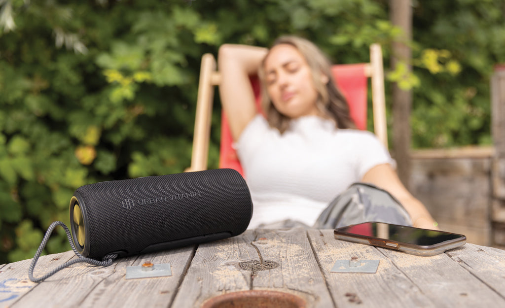 Urban Vitamin Pacific Grove RCS rplastic 30W speaker IPX7 - Black