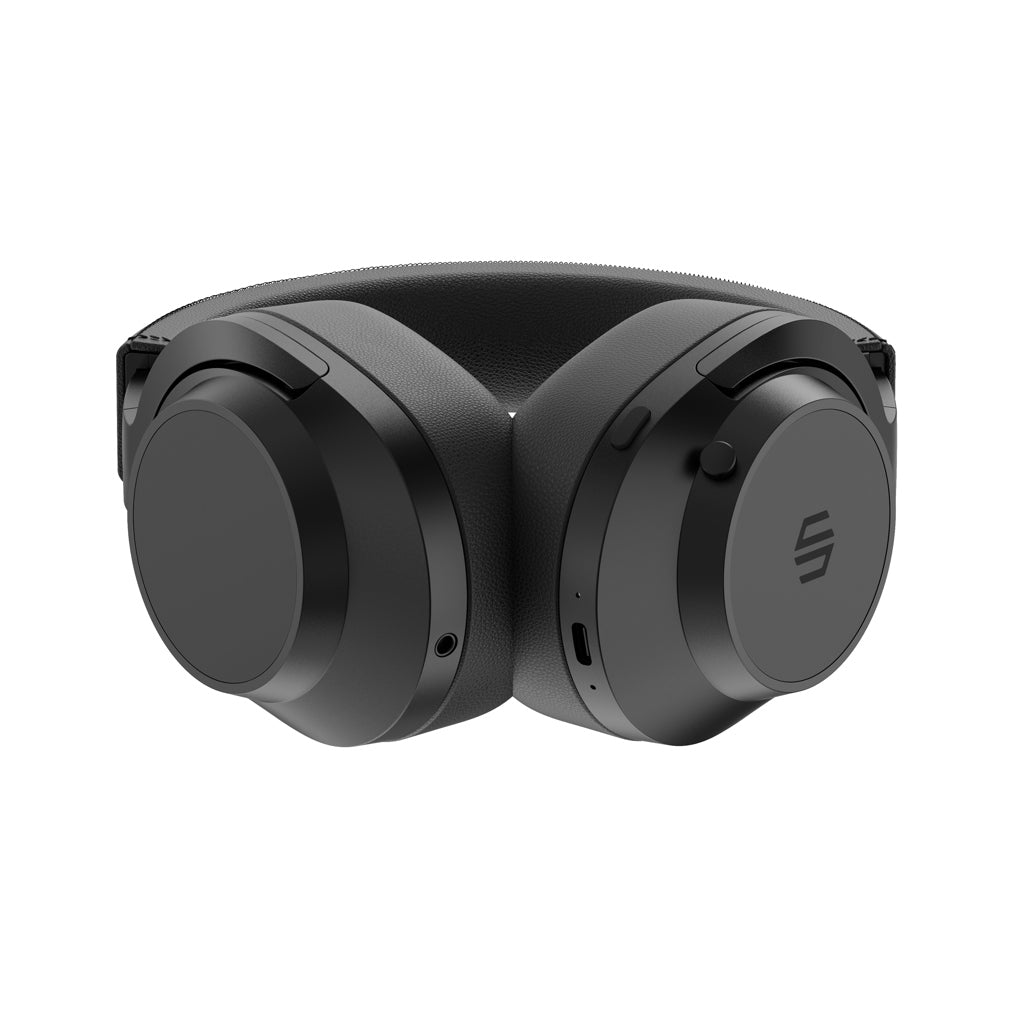 Irvine RCS recycled and repairable ANC wireless headphone - Black