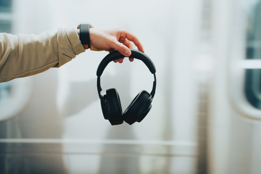 Irvine RCS recycled and repairable ANC wireless headphone - Black