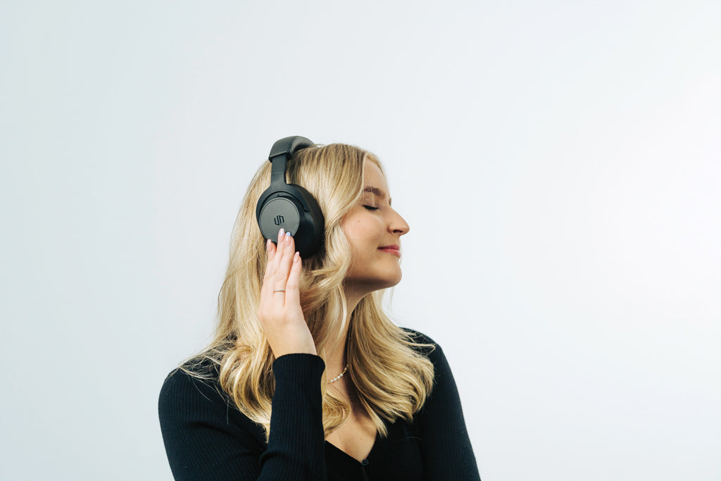 Irvine RCS recycled and repairable ANC wireless headphone - Black