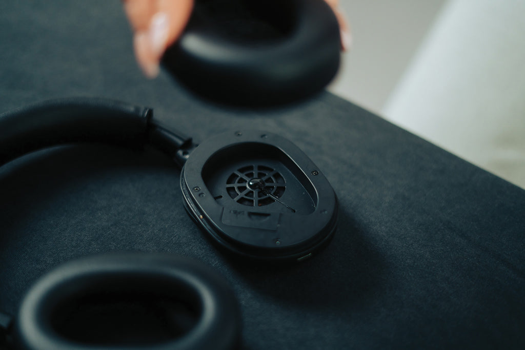 Irvine RCS recycled and repairable ANC wireless headphone - Black