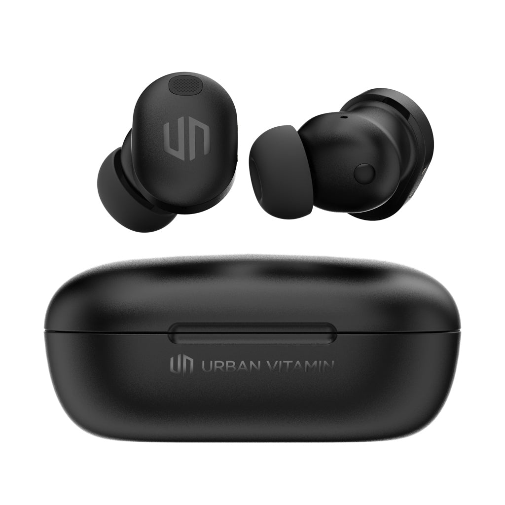 Lakewood RCS recycled and repairable wireless earbuds - Black