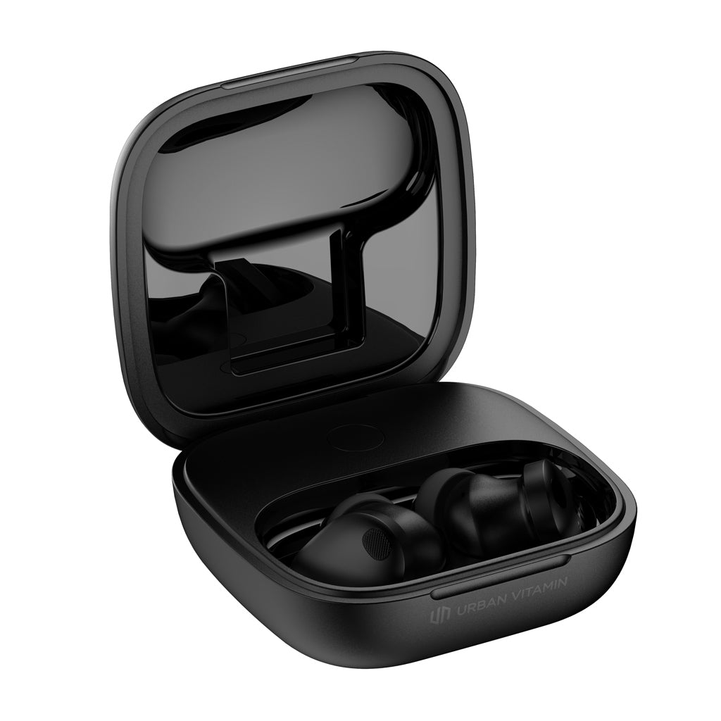 Lakewood RCS recycled and repairable wireless earbuds - Black