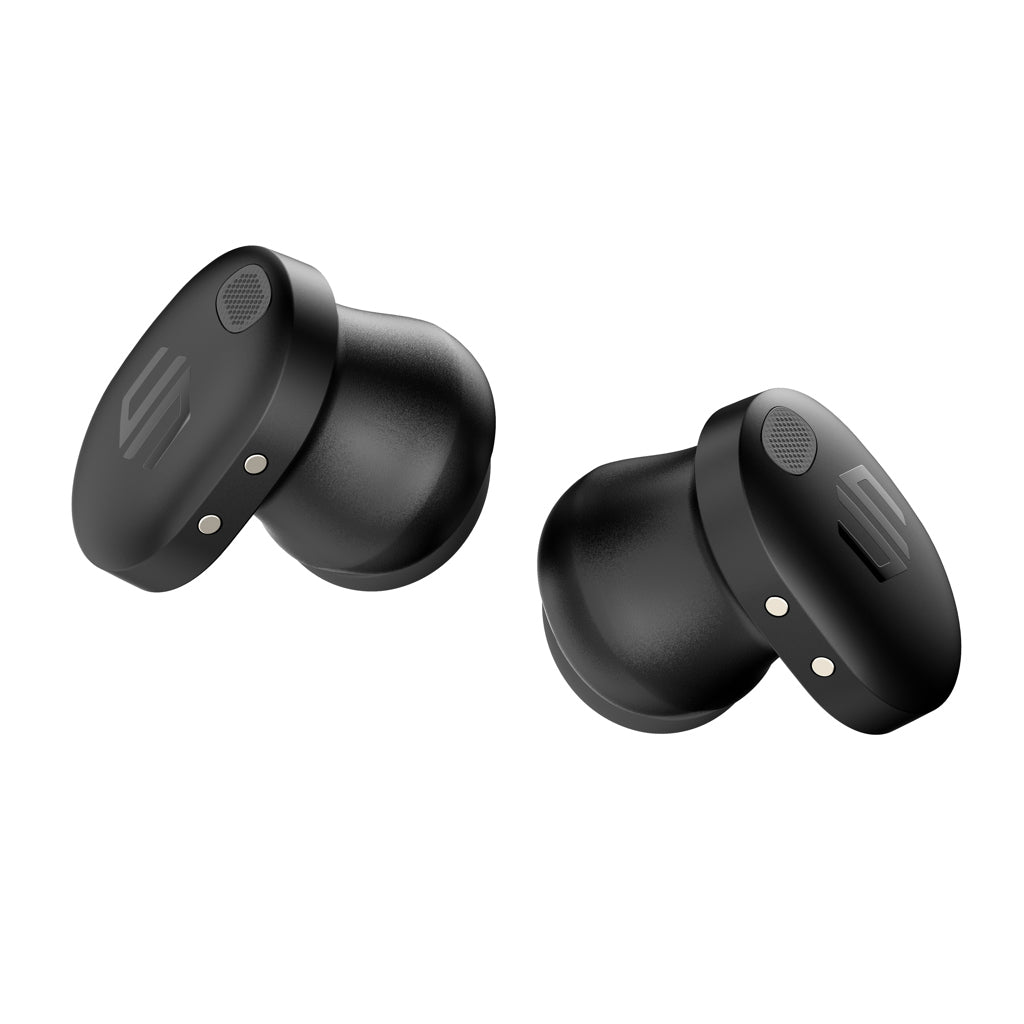 Lakewood RCS recycled and repairable wireless earbuds - Black