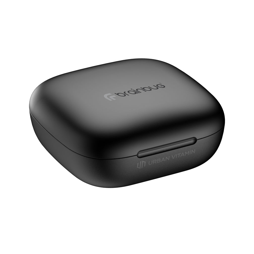 Lakewood RCS recycled and repairable wireless earbuds - Black