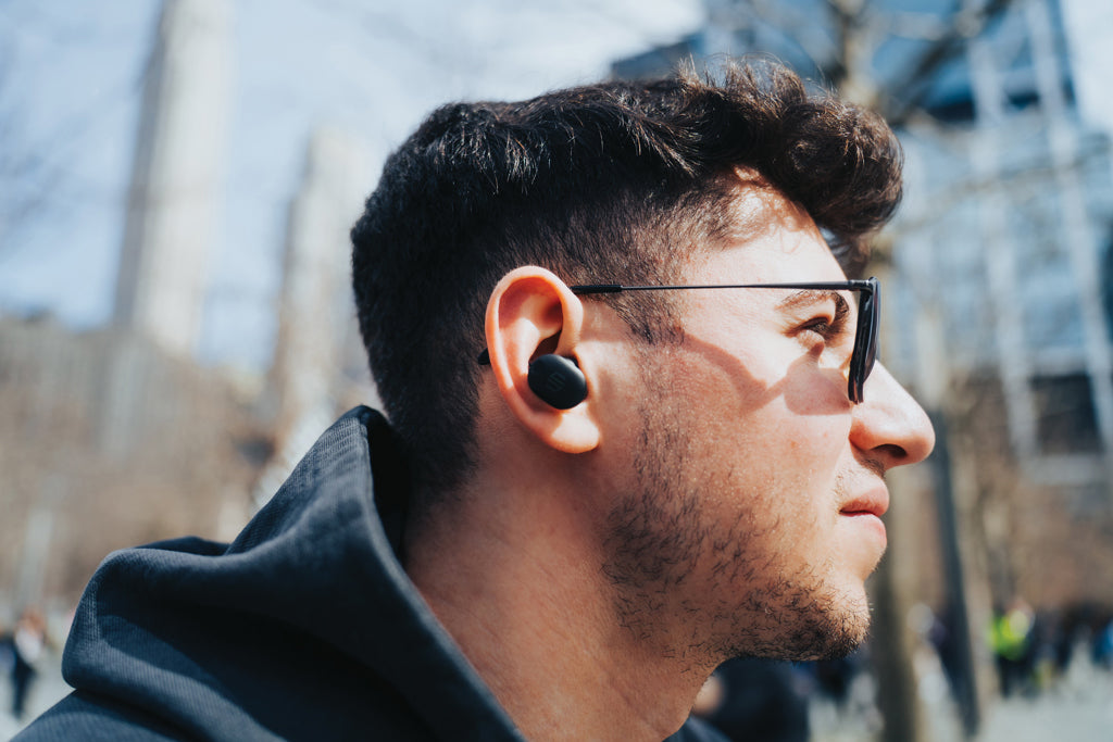 Lakewood RCS recycled and repairable wireless earbuds - Black