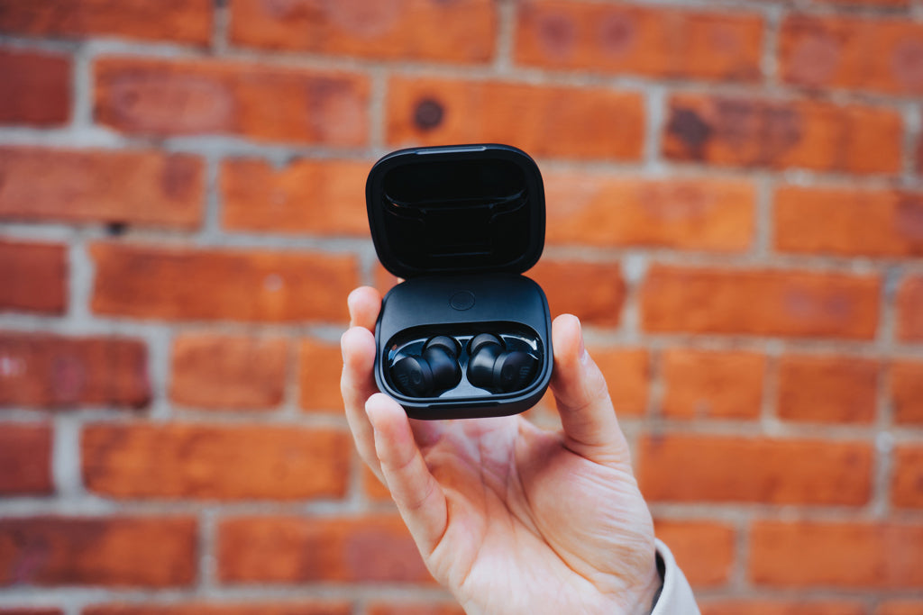 Lakewood RCS recycled and repairable wireless earbuds - Black
