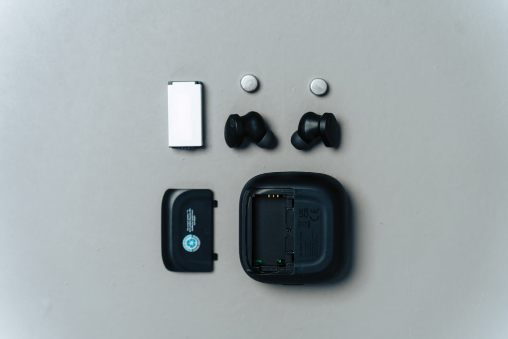 Lakewood RCS recycled and repairable wireless earbuds - Black