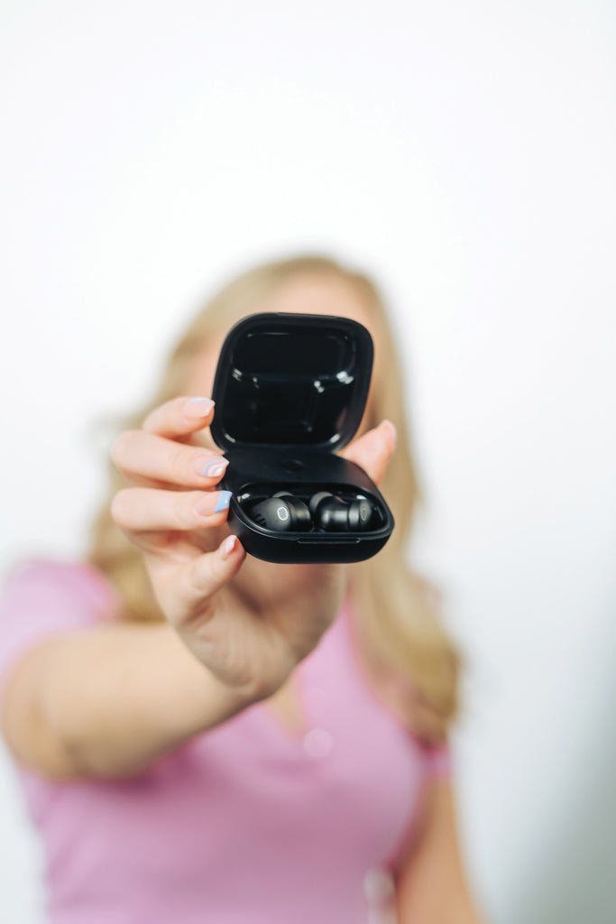 Lakewood RCS recycled and repairable wireless earbuds - Black