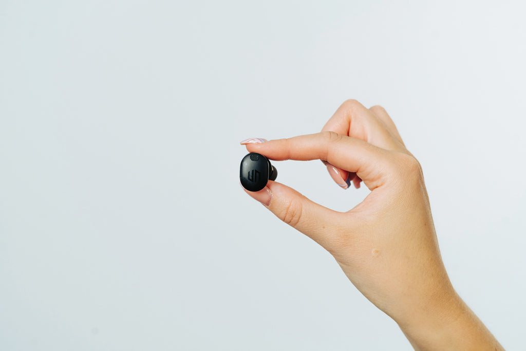 Lakewood RCS recycled and repairable wireless earbuds - Black