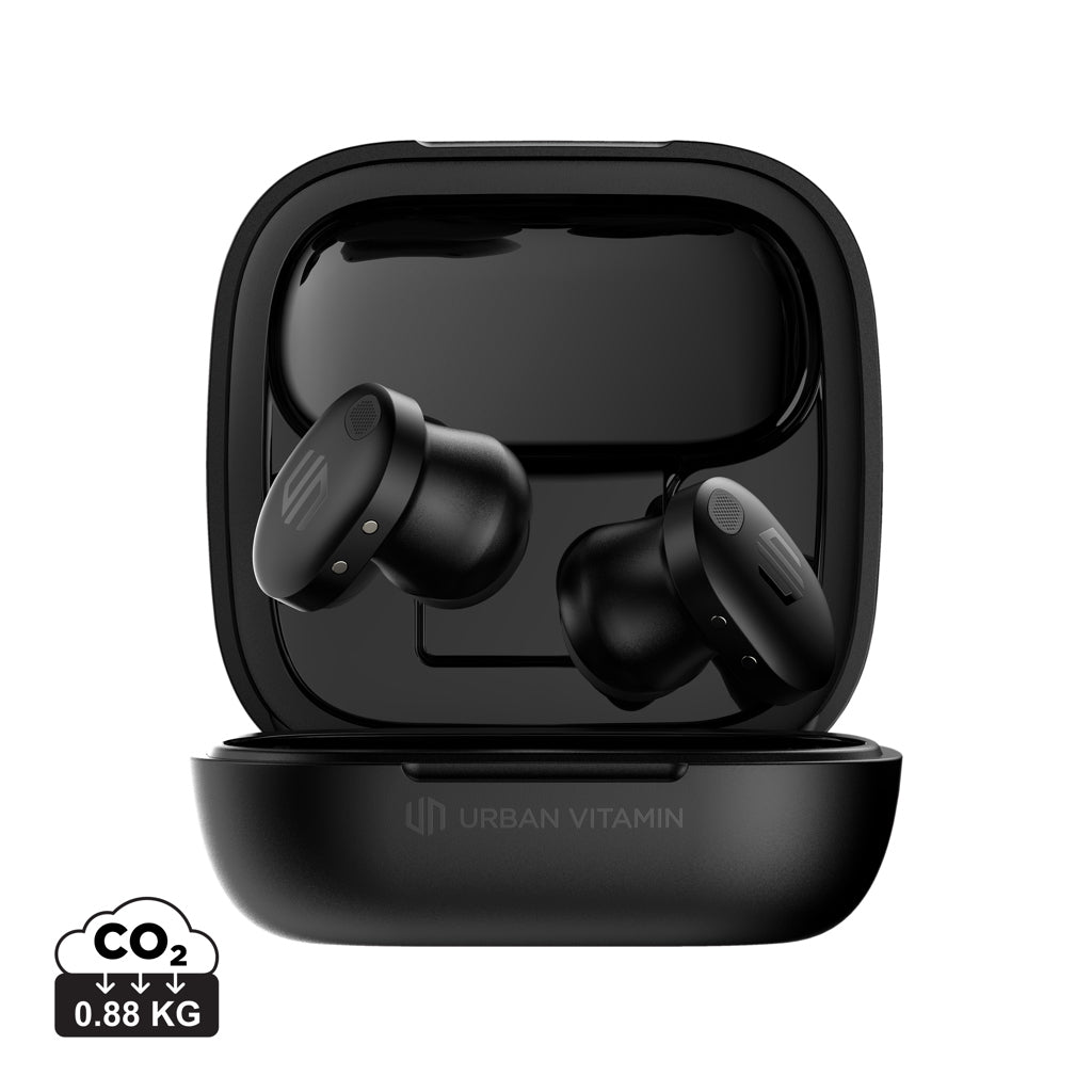 Lakewood RCS recycled and repairable wireless earbuds - Black