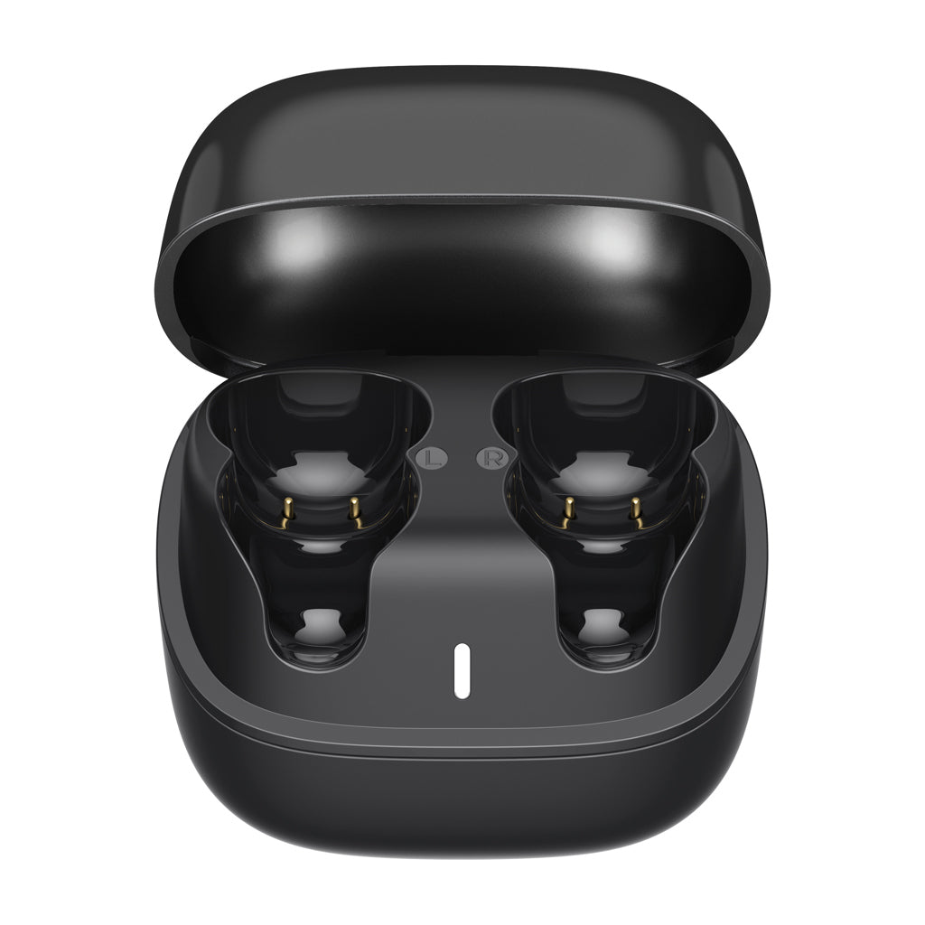 Urban Vitamin Long Beach ENC rplastic wireless earbuds - Black