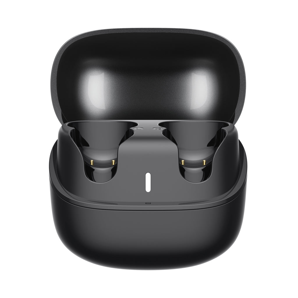 Urban Vitamin Long Beach ENC rplastic wireless earbuds - Black