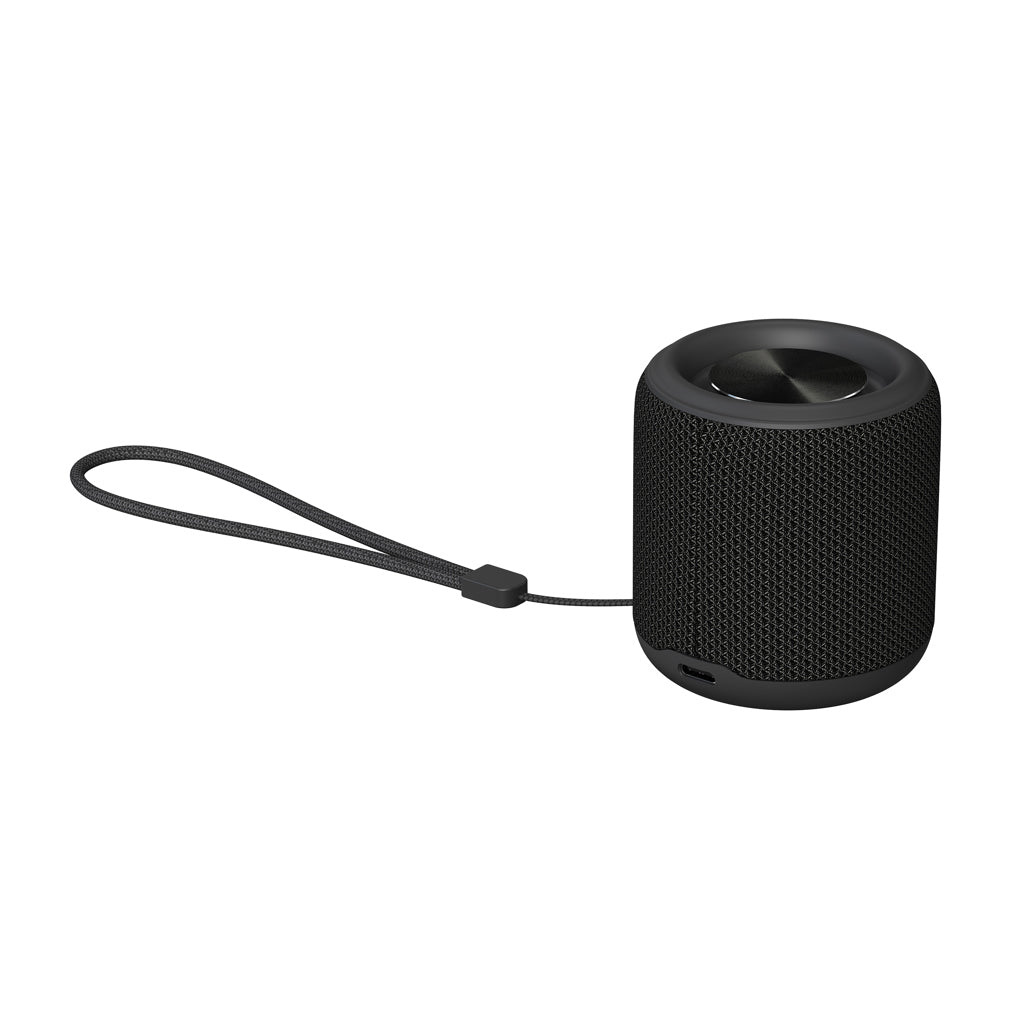 Urban Vitamin Oceanside RCS recycled plastic 3W speaker - Black