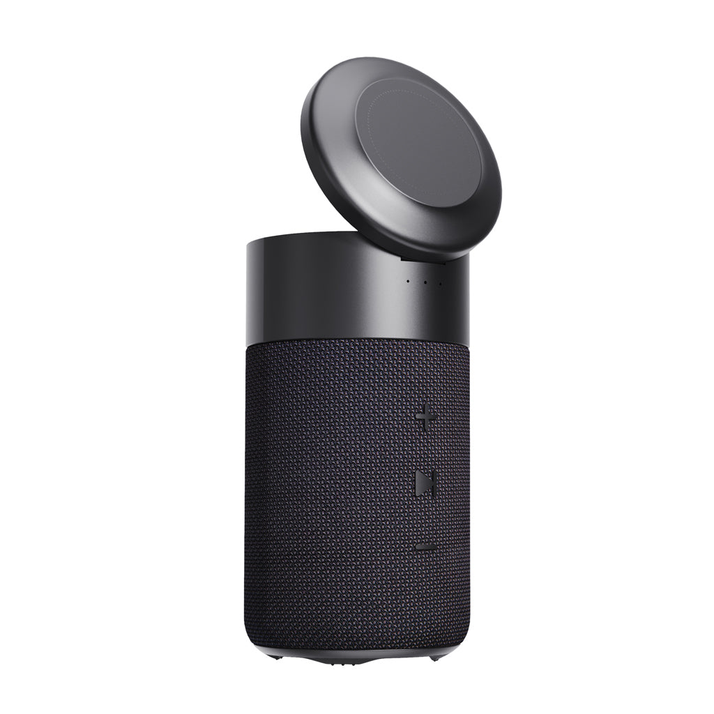 Urban Vitamin Anaheim RCS recycled 10W speaker 15W charger - Black