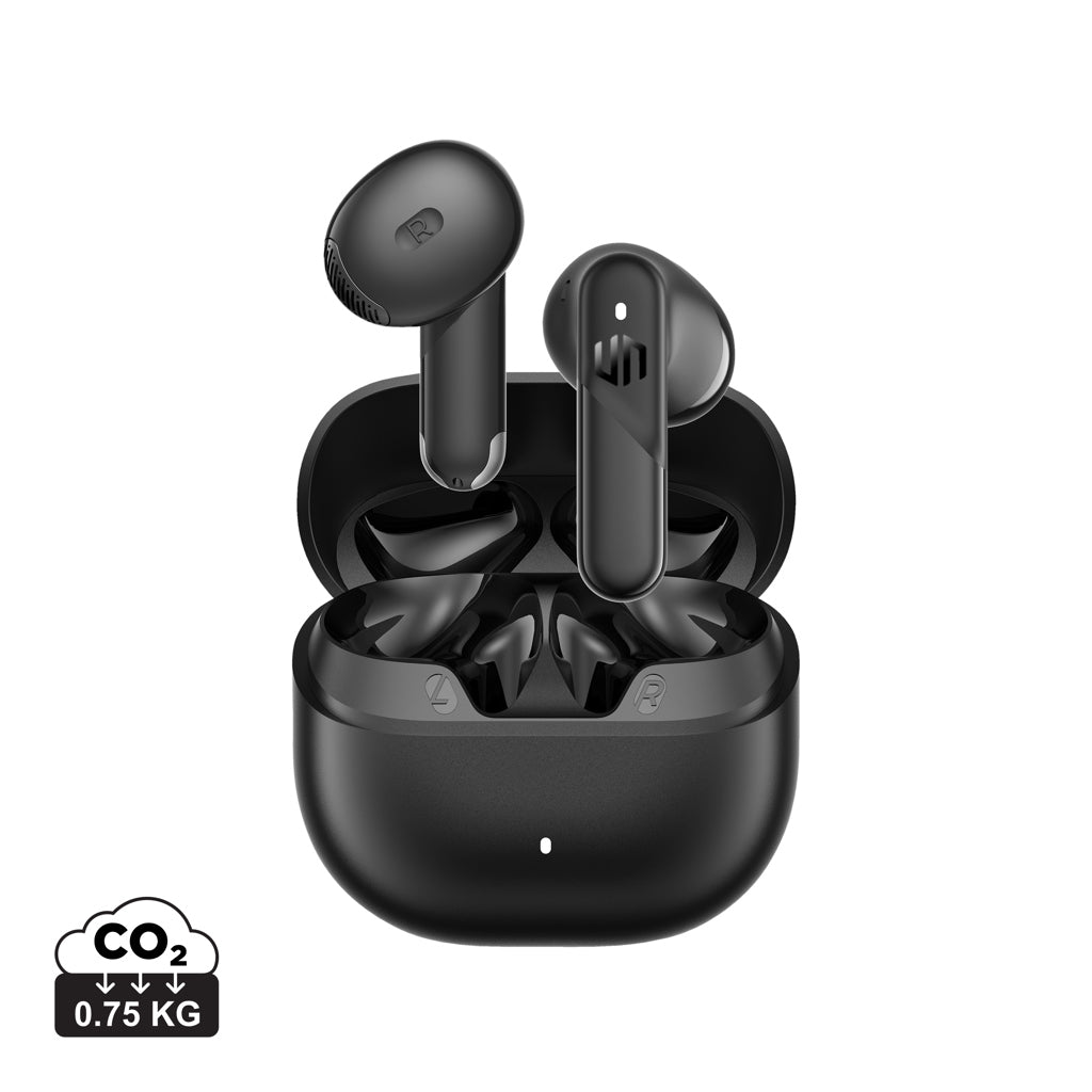Urban Vitamin Santa Clara RCS plastic ENC earbuds - Black