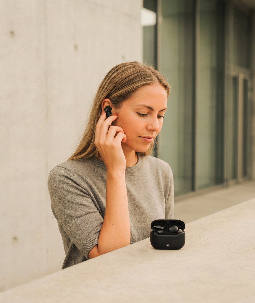 Urban Vitamin Ventura RCS Hybrid ANC & ENC earbuds - Black